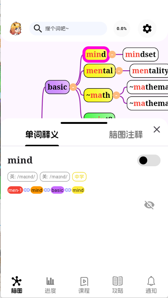 麒麟单词
