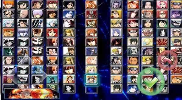 死神vs火影满人物版