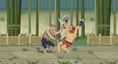 疯狂武士